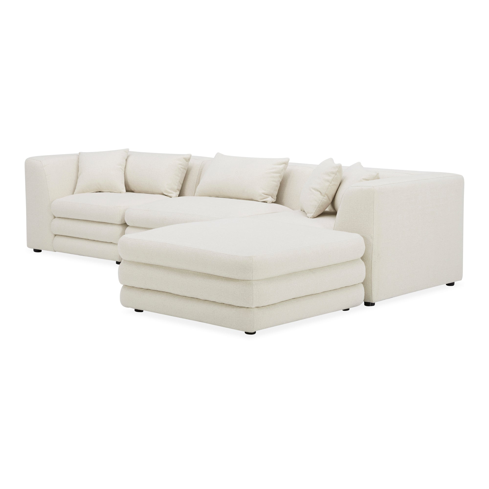Lowtide Lounge Modular Sectional Warm White - 1630Living