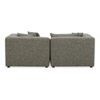 Lowtide Nook Modular Sectional Stone Tweed - 1630Living