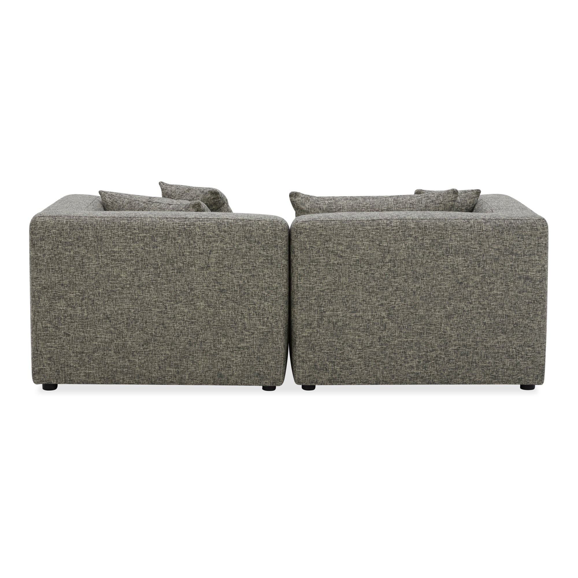 Lowtide Nook Modular Sectional Stone Tweed - 1630Living