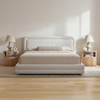 Tory King Bed Pebble - 1630Living
