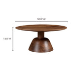 Nels Coffee Table Dark Brown - 1630Living