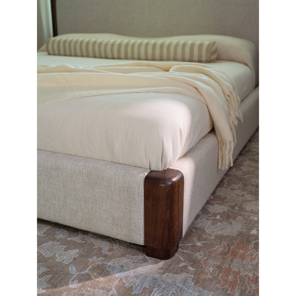 Bower King Bed Brown - 1630Living