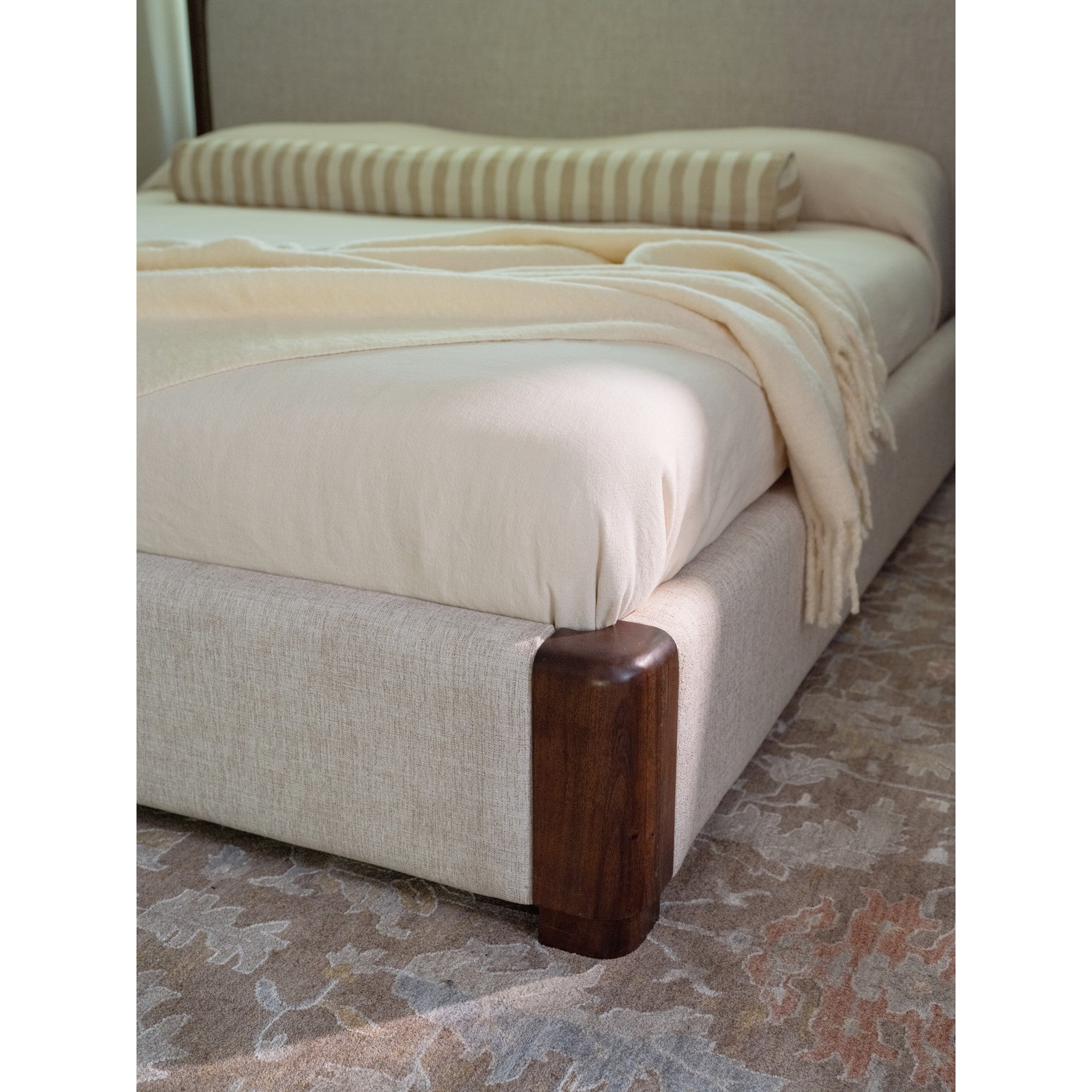 Bower King Bed Brown - 1630Living