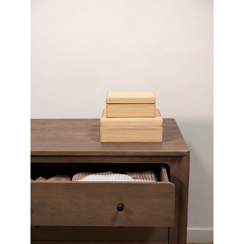 Mabel 6 Drawer Dresser Dark Brown - 1630Living