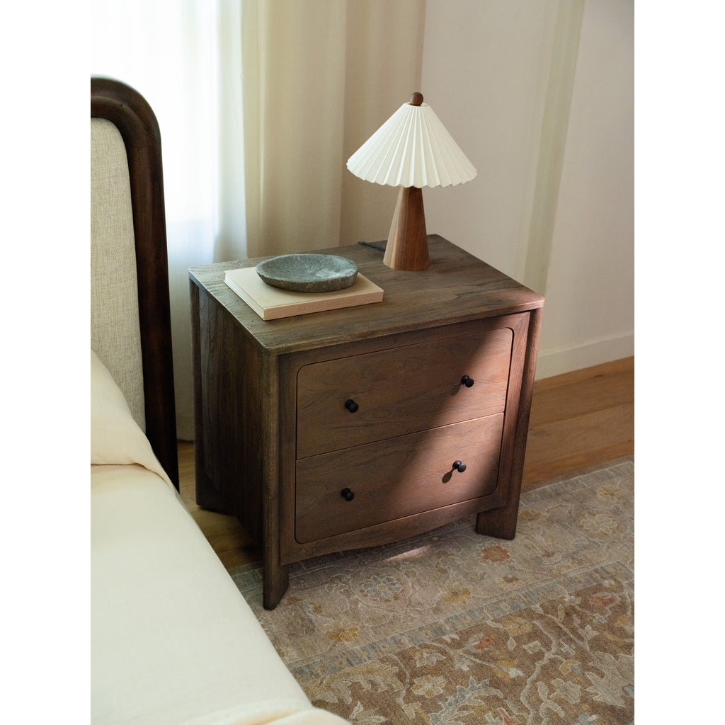 Mabel Nightstand Dark Brown - 1630Living