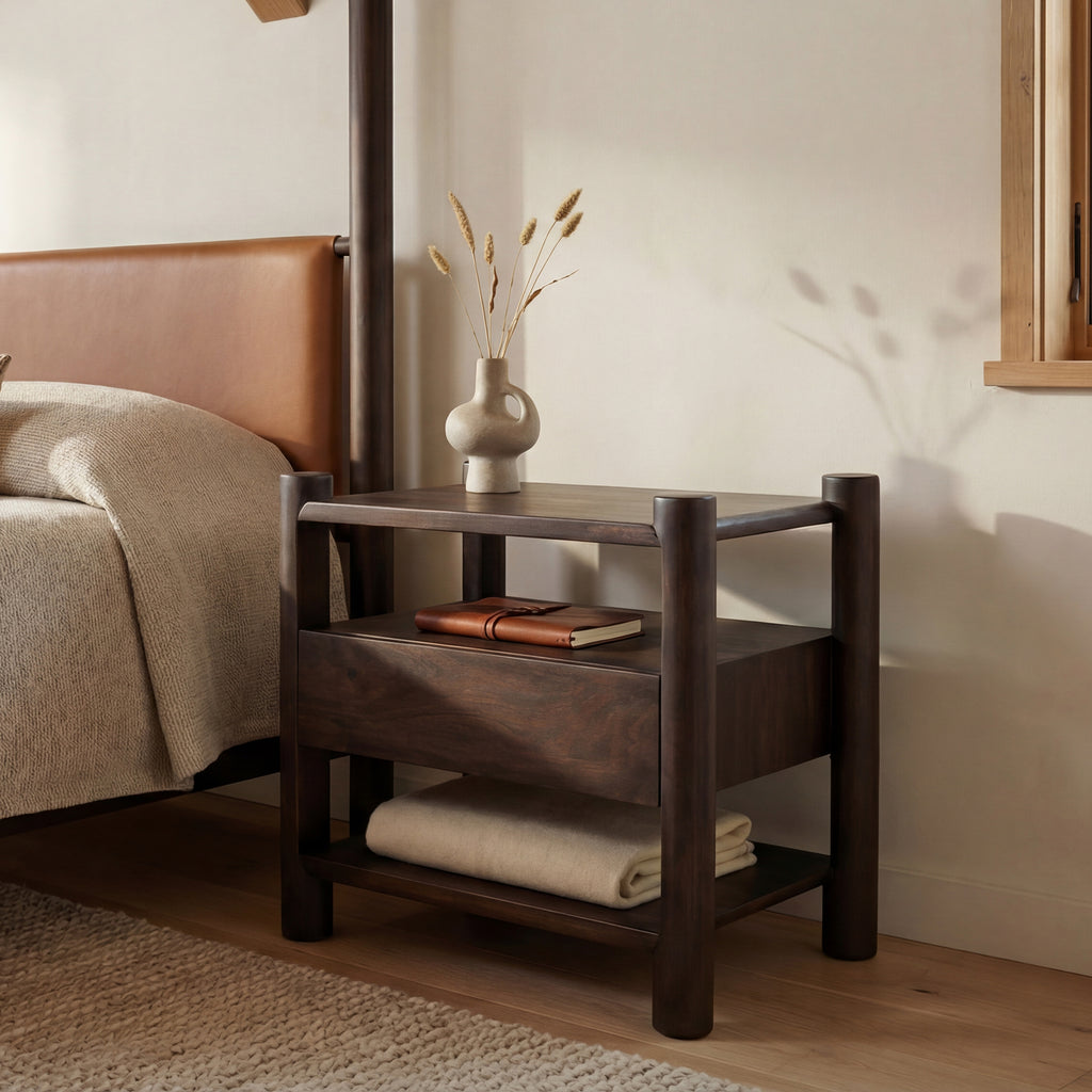 Devin Nightstand Brown - 1630Living
