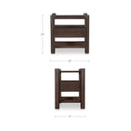 Devin Nightstand Brown - 1630Living