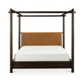 Devin Bed Queen Brown - 1630Living