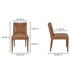 Calla Dining Chair Brown - Set Of Two - 1630Living