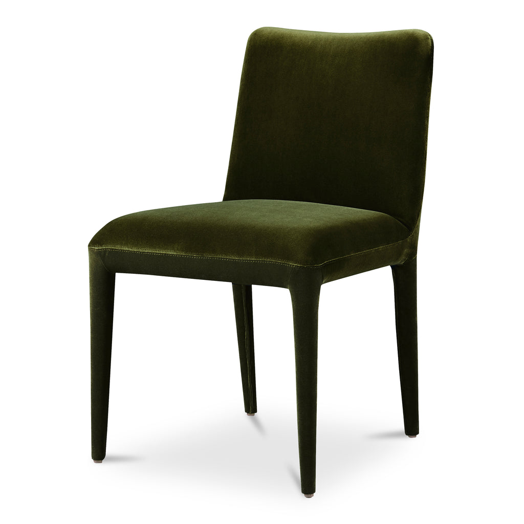 Calla Dining Chair Green Velvet - Set Of Two - 1630Living