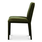Calla Dining Chair Green Velvet - Set Of Two - 1630Living