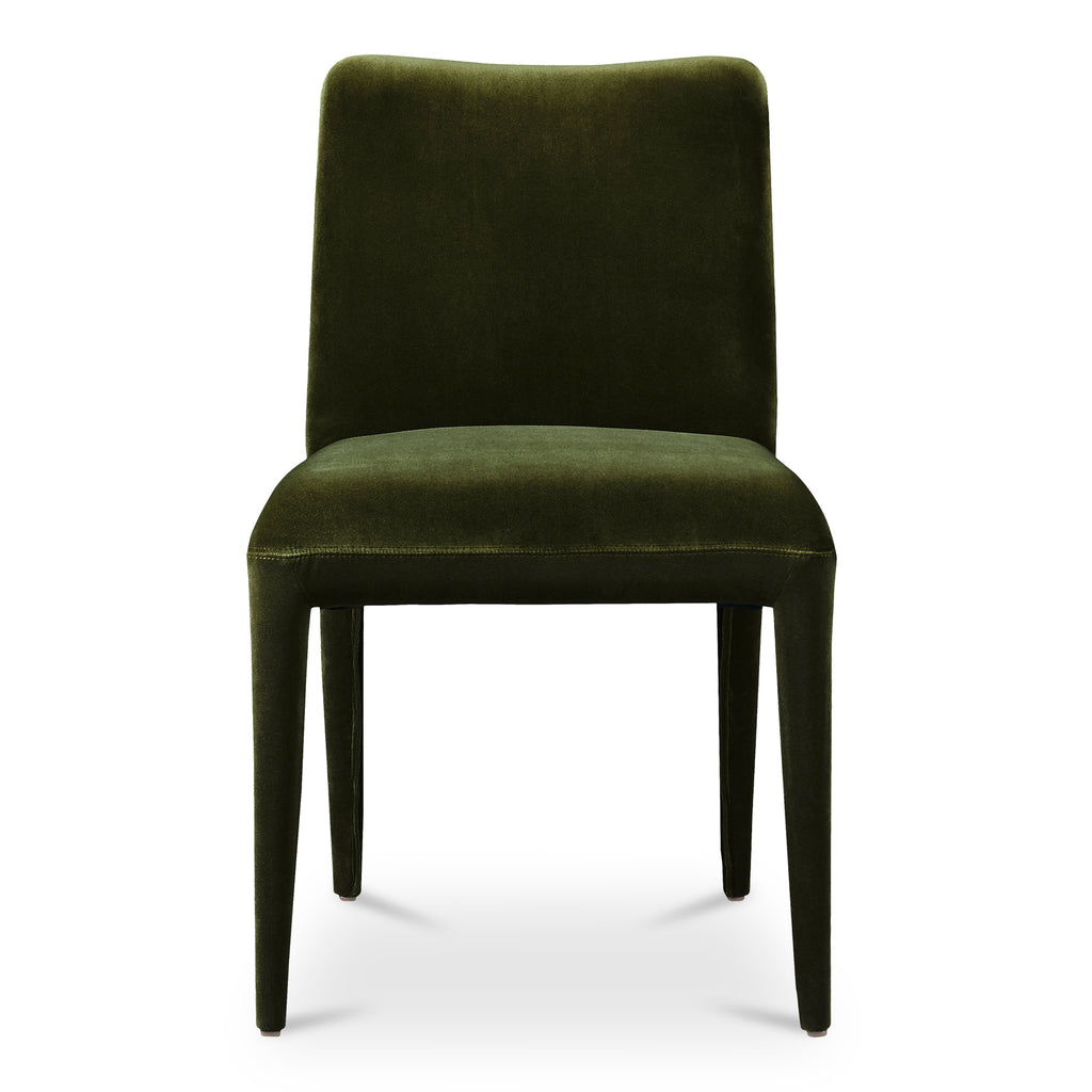 Calla Dining Chair Green Velvet - Set Of Two - 1630Living