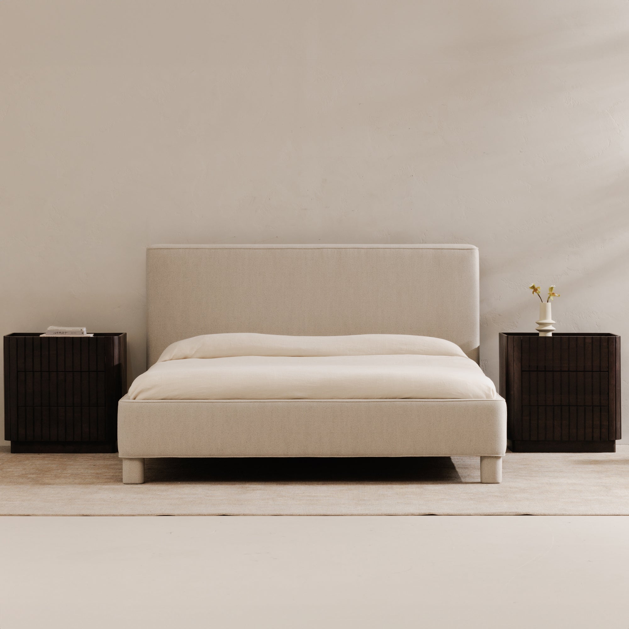 Ichigo King Bed Light Grey - 1630Living