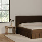 Maren Queen Bed Brown - 1630Living
