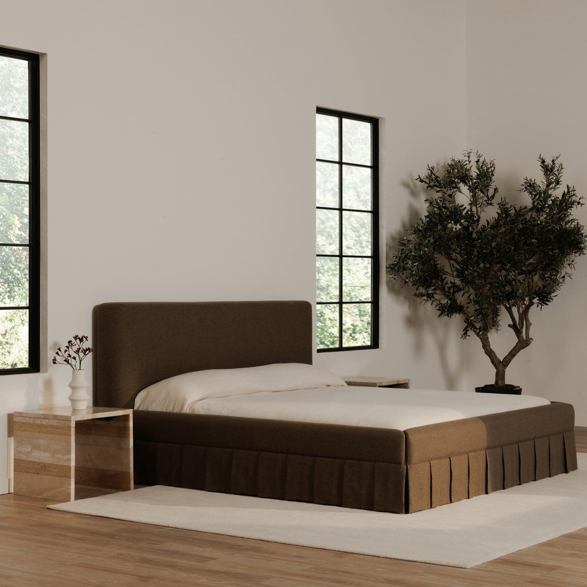 Maren Queen Bed Brown - 1630Living