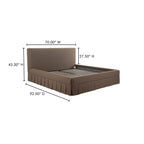 Maren Queen Bed Brown - 1630Living