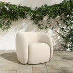 Rae Outdoor Accent Chair Cream - 1630Living
