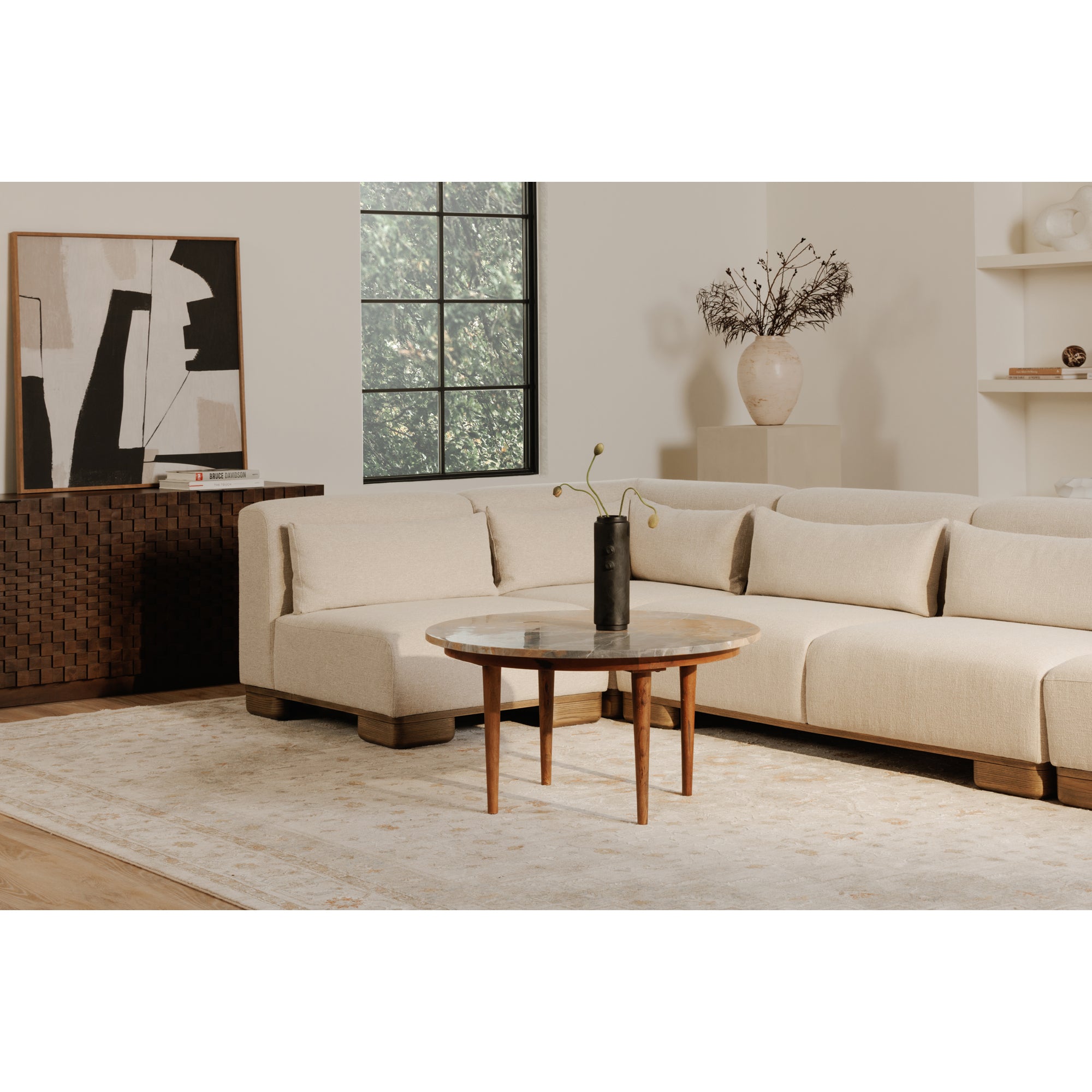 June Sofa Oatmeal - 1630Living