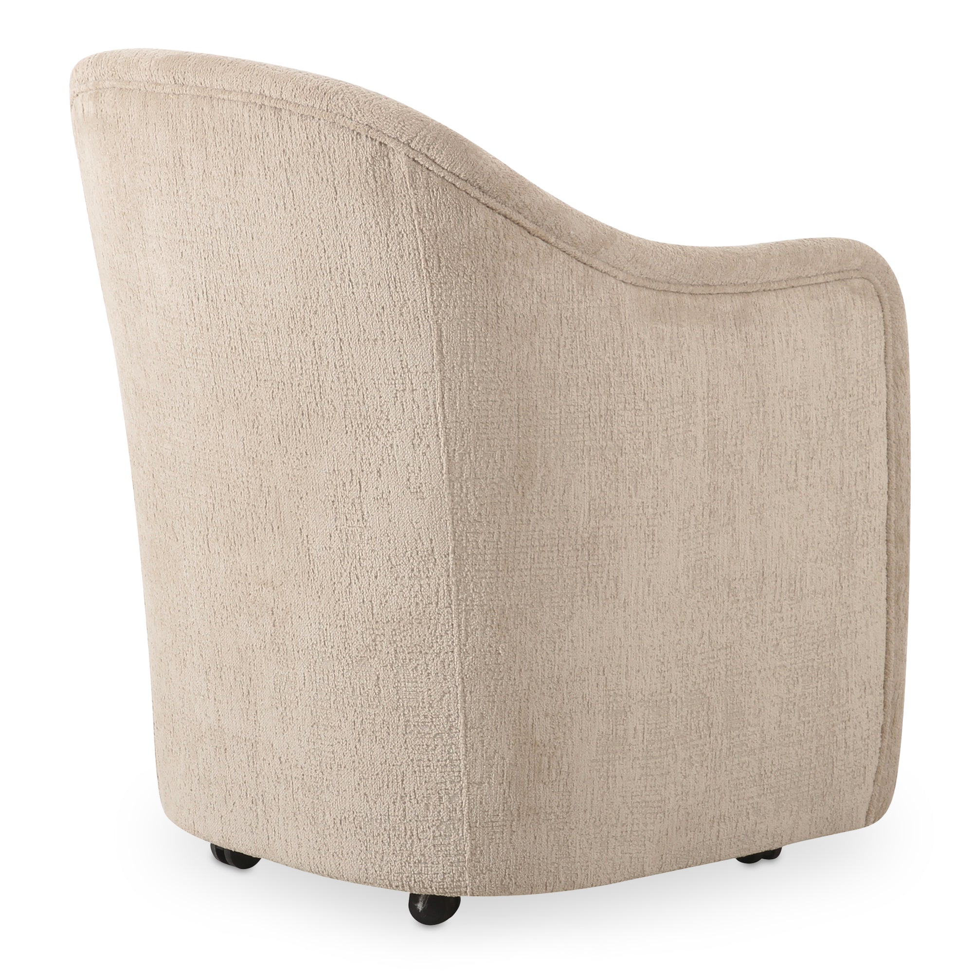 Drava Rolling Dining Chair Beige - 1630Living
