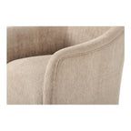 Drava Rolling Dining Chair Beige - 1630Living
