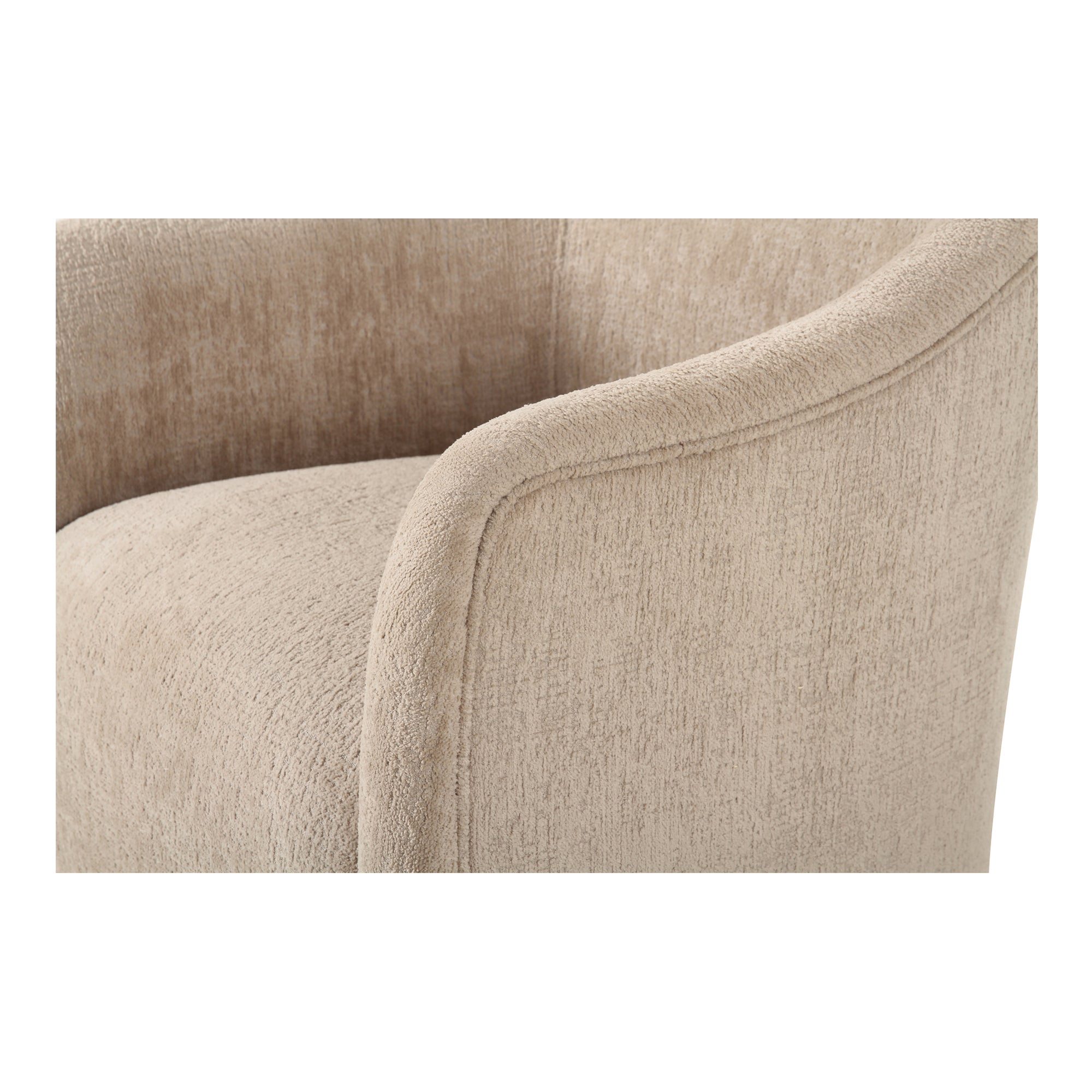 Drava Rolling Dining Chair Beige - 1630Living