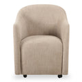 Drava Rolling Dining Chair Beige - 1630Living