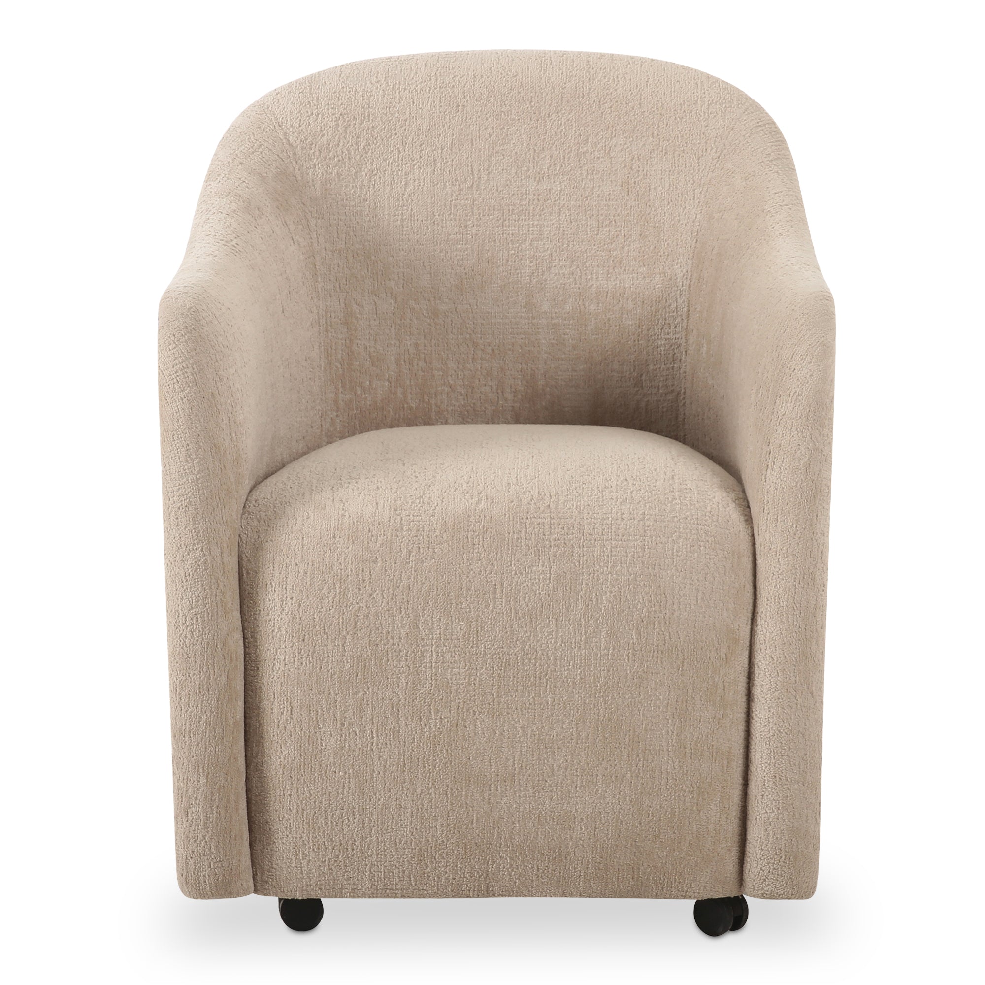 Drava Rolling Dining Chair Beige - 1630Living
