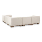 June Classic L - Shaped Modular Sectional Oatmeal - 1630Living