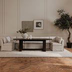 Fable Slipcover Dining Slipper Chair Beige - 1630Living