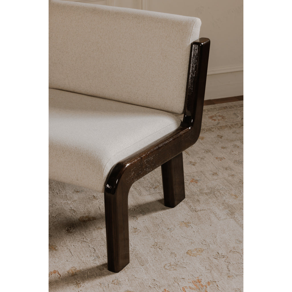 Edie Accent Chair Flecked Ivory - 1630Living