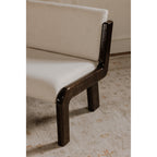 Edie Accent Chair Flecked Ivory - 1630Living