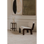 Edie Accent Chair Flecked Ivory - 1630Living