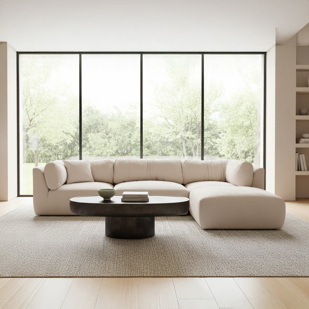 Matina Corner Chair Oatmeal - 1630Living