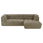 Mischa Right Sectional Sage Green - 1630Living