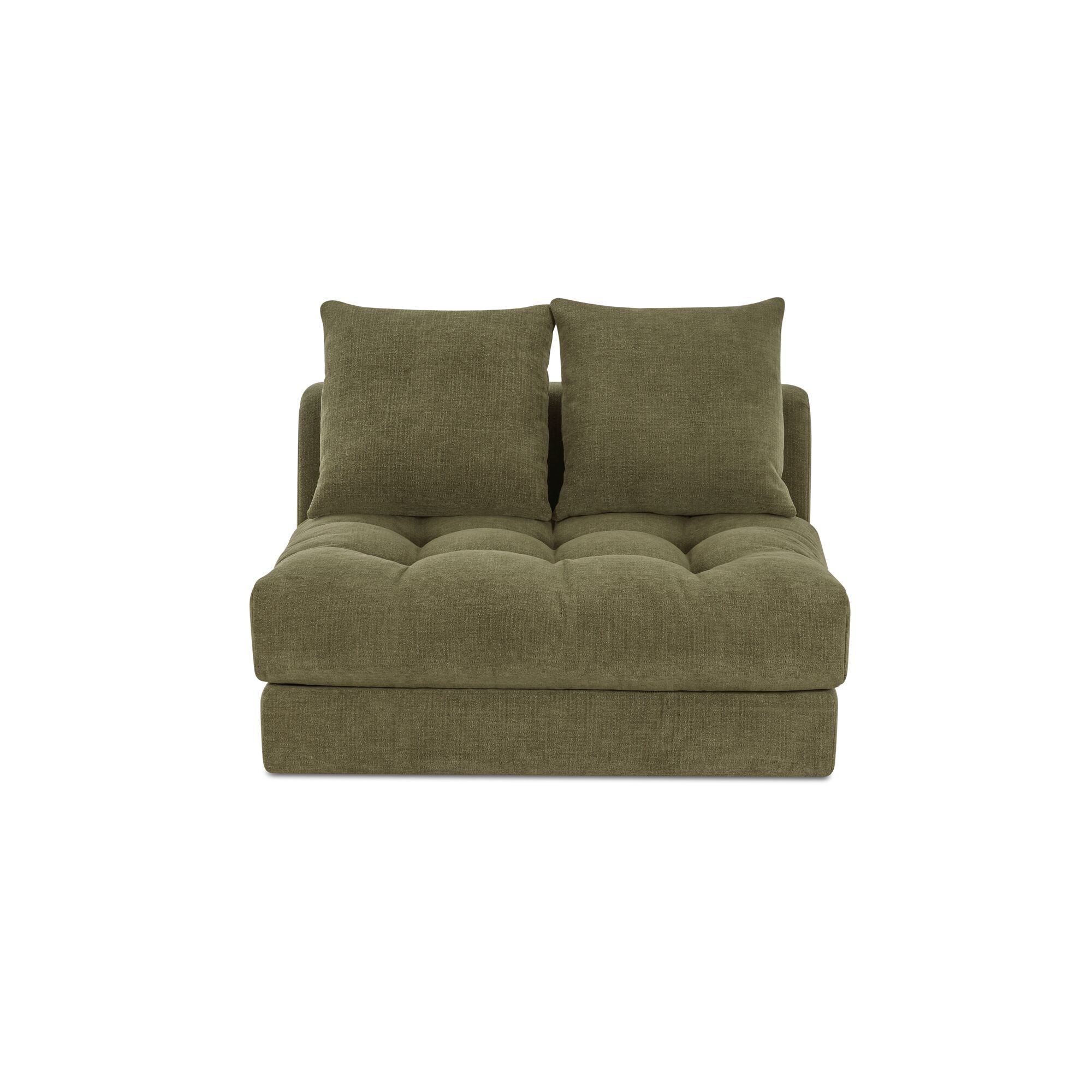 Davie Slipper Chair Olive - 1630Living