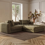 Davie Ottoman Olive - 1630Living