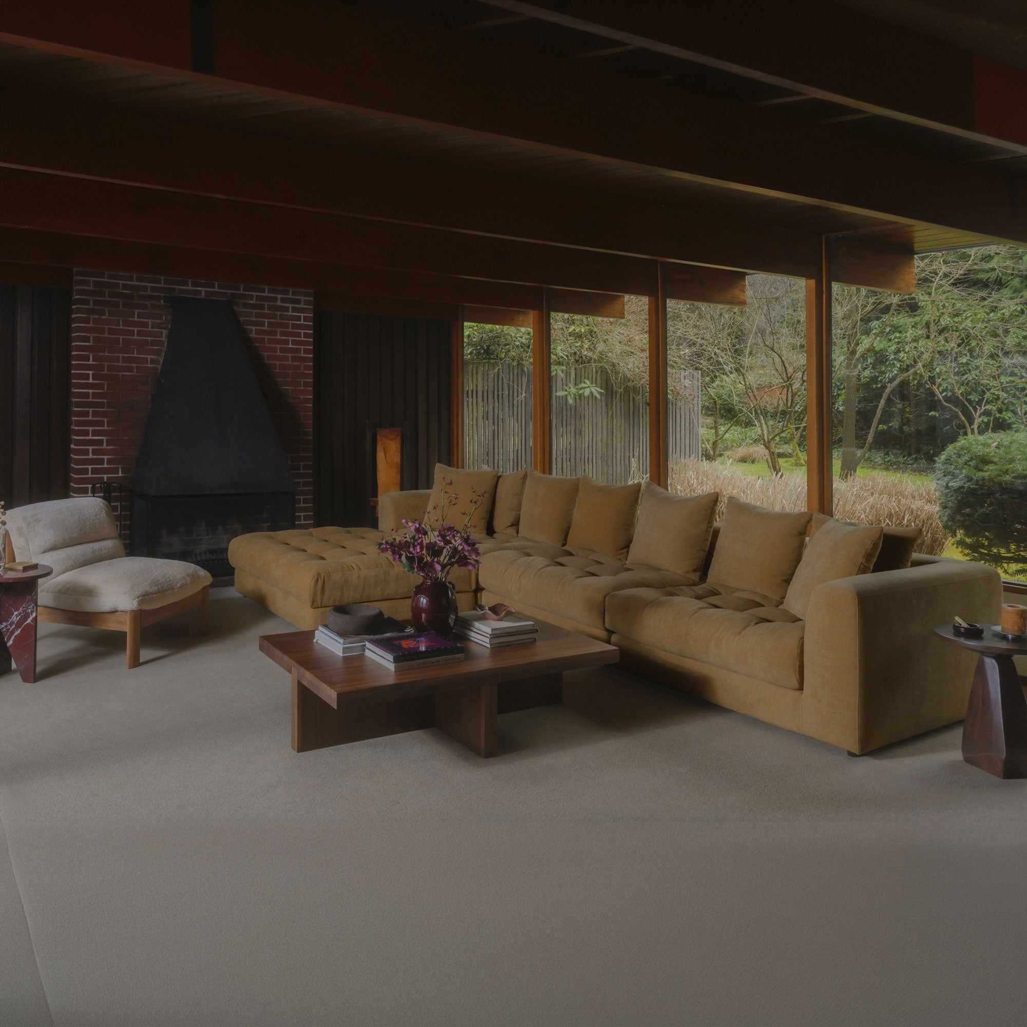 Davie Lounge Modular Sectional Golden Yellow - 1630Living