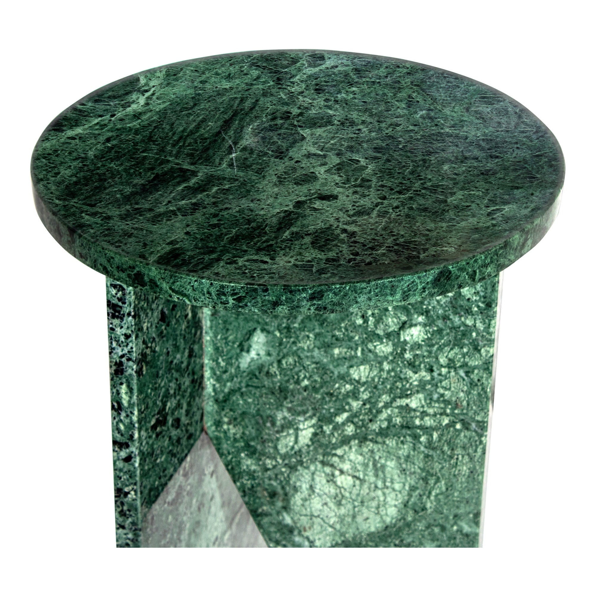 Grace Accent Table Green Marble - 1630Living