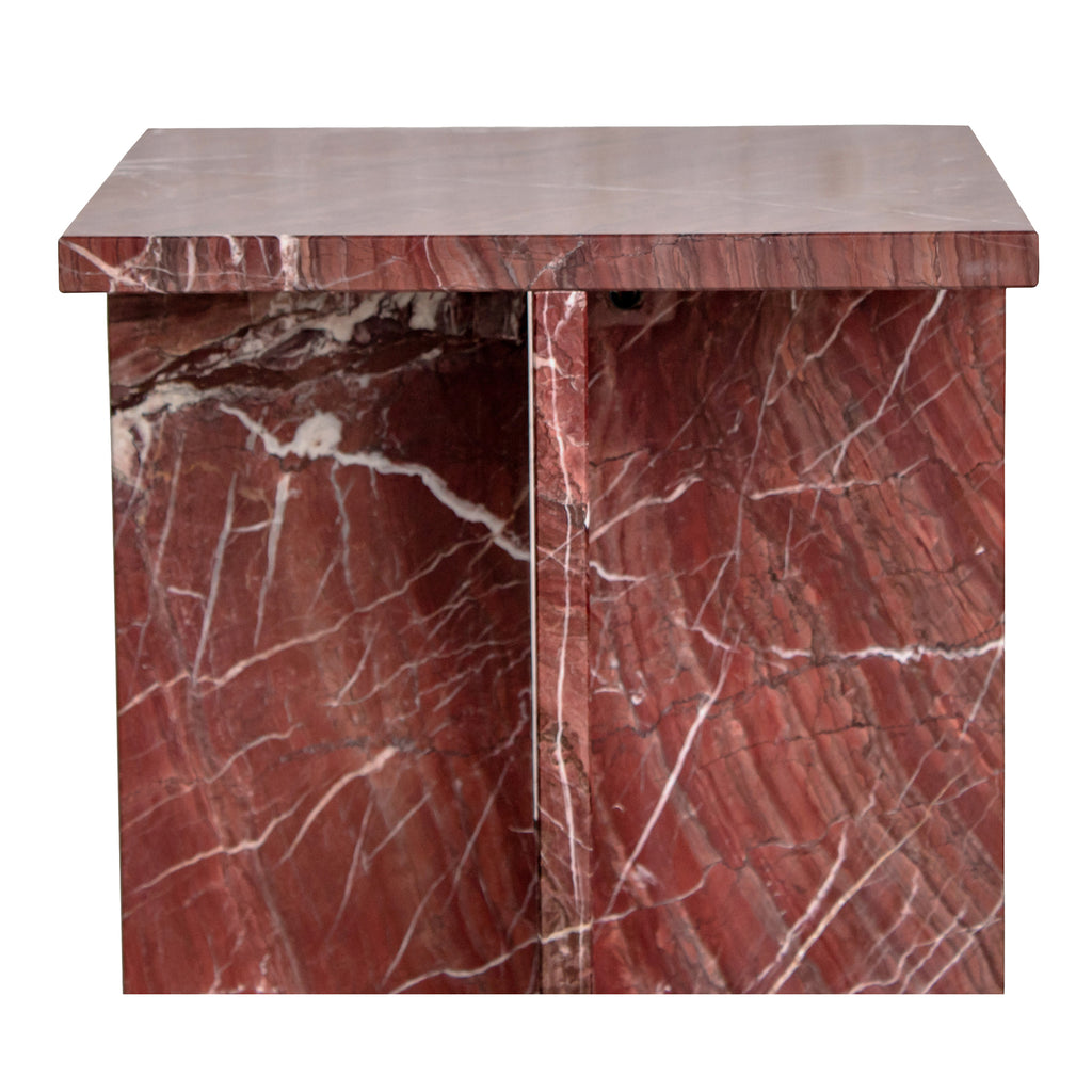 Blair Accent Table Rosso Levanto Marble - 1630Living