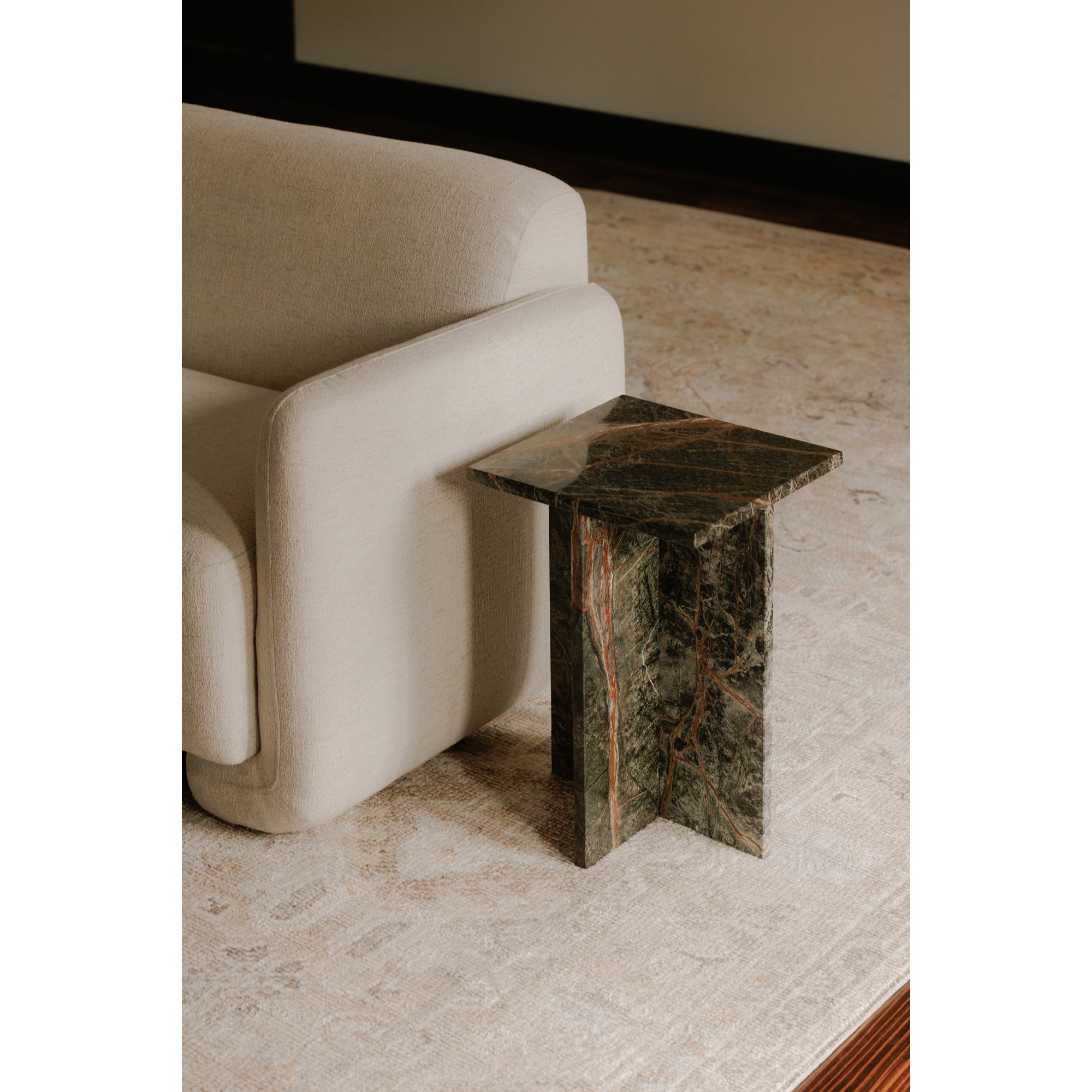 Blair Accent Table Rainforest Green Marble - 1630Living
