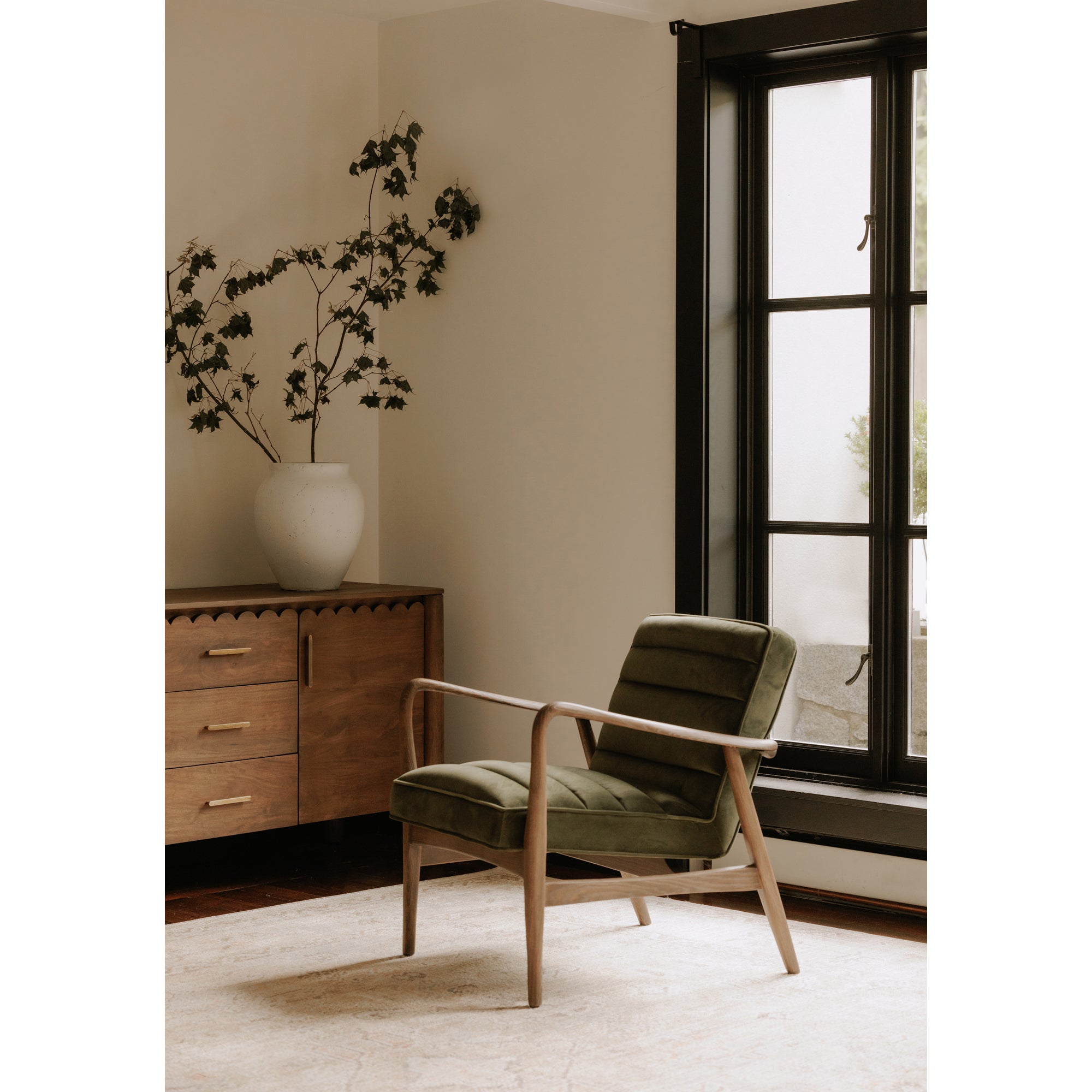 Anderson Armchair Dark Ivy - 1630Living