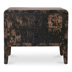 Iris Nightstand Distressed Black - 1630Living