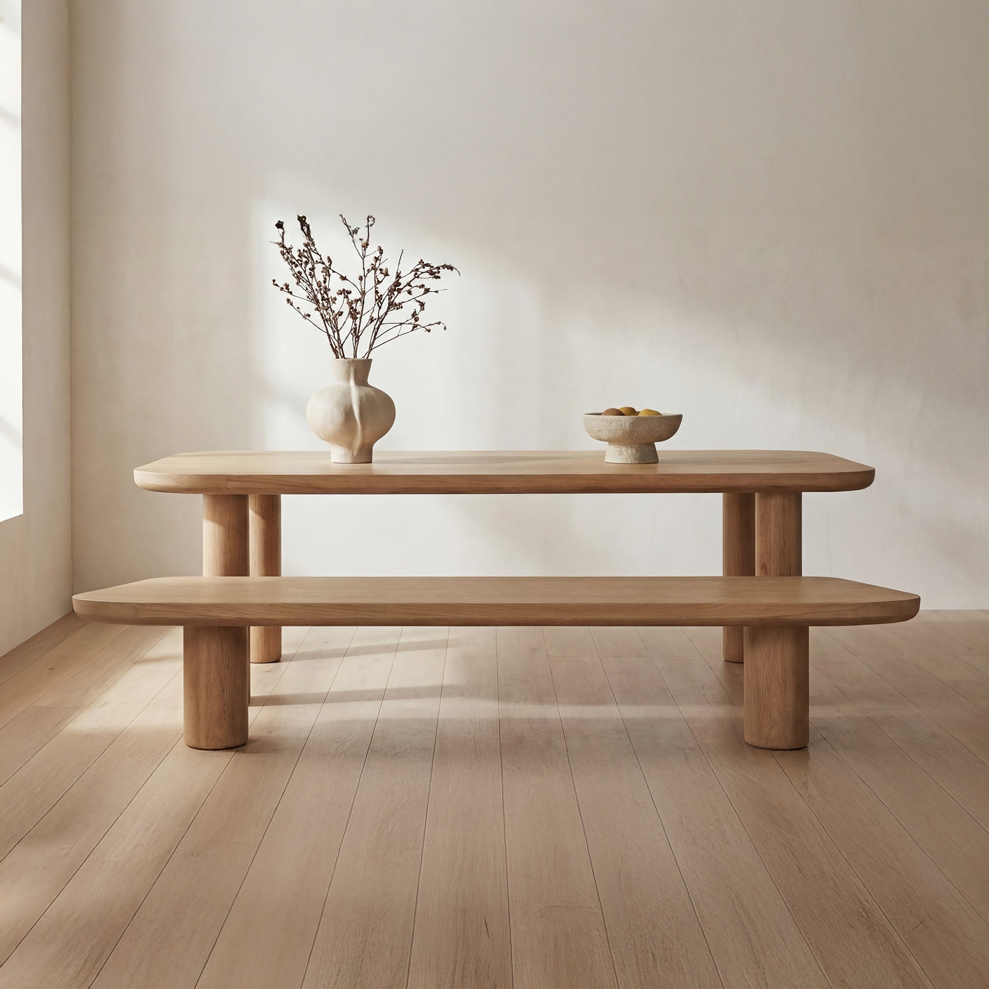 Anders Dining Bench Small Natural - 1630Living
