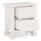 Clement Nightstand Whitewashed - 1630Living