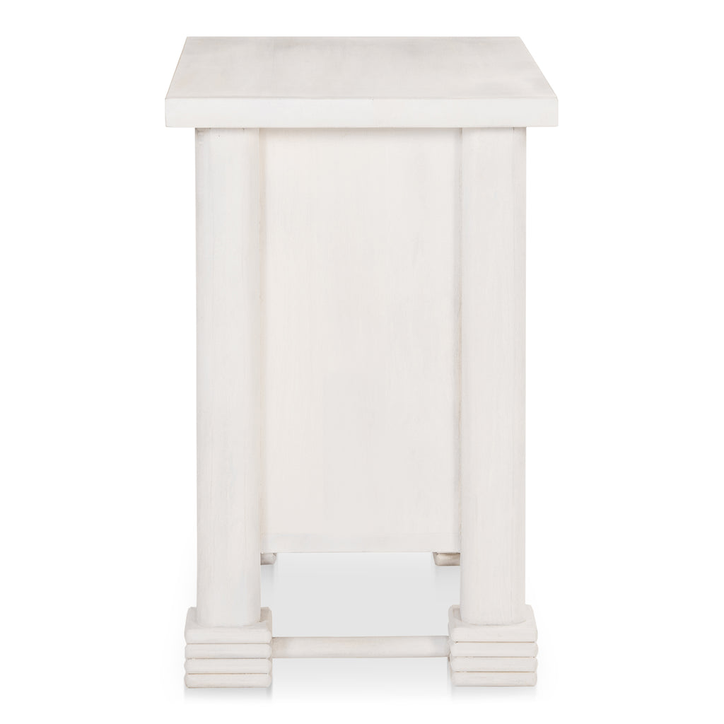 Clement Nightstand Whitewashed - 1630Living