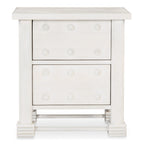 Clement Nightstand Whitewashed - 1630Living