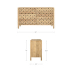 Fulton 6 Drawer Dresser Natural - 1630Living