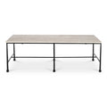 River Coffee Table Botticino Marble - 1630Living