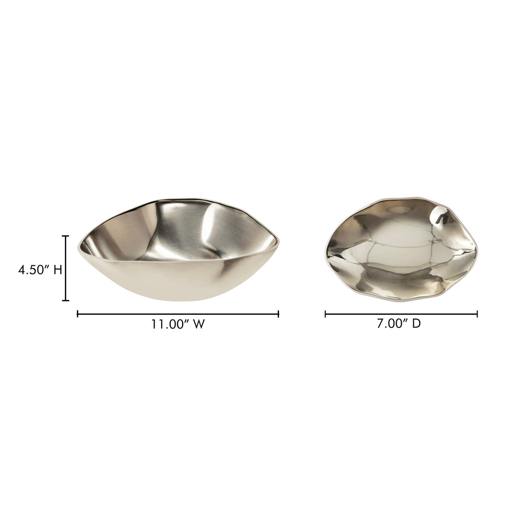 Forde Decorative Bowl Silver - 1630Living