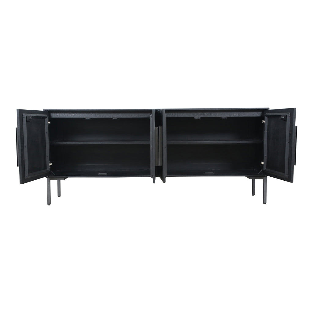 Fishbone Sideboard Black - 1630Living